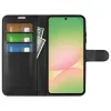 Phonesta Litchi Skin Book Wallet Klapphülle für Samsung Galaxy A57 - Schwarz 3