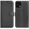 Phonesta Litchi Skin Book Wallet Klapphülle für Nothing Phone (3a) Lite - Schwarz
