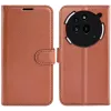 Phonesta Litchi Skin Book Wallet Klapphülle für Nothing Phone (3a) Pro - Braun 0