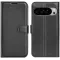 Phonesta Litchi Skin Book Wallet Klapphülle für Google Pixel 10 Pro XL - Schwarz