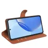 Phonesta Litchi Skin Book Wallet Klapphülle für Realme 16 Pro - Braun 4