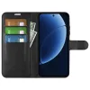 Phonesta Litchi Skin Book Wallet Klapphülle für Realme GT 8 Pro - Schwarz 3