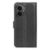 Phonesta Litchi Skin Book Wallet Klapphülle für HONOR 400 - Schwarz 2