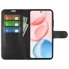 Phonesta Litchi Skin Book Wallet Klapphülle für HONOR 400 - Schwarz 3