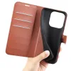 Phonesta Litchi Skin Book Wallet Klapphülle für HONOR 400 Lite - Braun 5