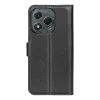 Phonesta Litchi Skin Book Wallet Klapphülle für HONOR 400 Lite - Schwarz 2