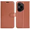 Phonesta Litchi Skin Book Wallet Klapphülle für HONOR 400 Pro - Braun