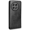 Phonesta Leder Vertical Flip Book Wallet Klapphülle für OnePlus 13 - Schwarz 3