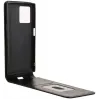 Phonesta Leder Vertical Flip Book Wallet Klapphülle für HMD Skyline - Schwarz 7