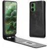 Phonesta Leder Vertical Flip Book Wallet Klapphülle für Motorola Moto G35 - Schwarz 2
