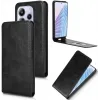Phonesta Leder Vertical Flip Book Wallet Klapphülle für Xiaomi Redmi Note 14 4G - Schwarz 2