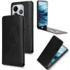 Phonesta Leder Vertical Flip Book Wallet Klapphülle für Xiaomi Redmi Note 14 5G - Schwarz 2