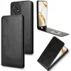 Phonesta Leder Vertical Flip Book Wallet Klapphülle für HONOR 200 - Schwarz 2