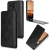 Phonesta Leder Vertical Flip Book Wallet Klapphülle für Asus Zenfone 11 Ultra - Schwarz 2