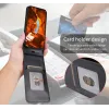 Phonesta Leder Vertical Flip Book Wallet Klapphülle für Apple iPhone 17e/16e - Schwarz 8