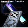 Phonesta MagLock Armor Back Cover Hülle Ring und MagSafe für Xiaomi Redmi 14C / Xiaomi Poco C75 - Dunkelblau 5