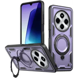 Phonesta MagLock Armor Back Cover Hülle Ring und MagSafe für Xiaomi Redmi 14C / Xiaomi Poco C75 - Lila