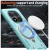 Phonesta MagLock Armor Back Cover Hülle Ring und MagSafe für Xiaomi Redmi Note 14 Pro 4G/5G/14 Pro Plus / Xiaomi Poco X7 - Hellblau 6