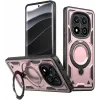 Phonesta MagLock Armor Back Cover Hülle Ring und MagSafe für Xiaomi Redmi Note 14 Pro 4G/5G/14 Pro Plus / Xiaomi Poco X7 - Roségold
