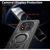 Phonesta MagLock Armor Back Cover Hülle Ring und MagSafe für Xiaomi Redmi Note 14 Pro 4G/5G/14 Pro Plus / Xiaomi Poco X7 - Schwarz 5