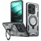 Phonesta MagLock Armor Back Cover Hülle Ring und MagSafe für Xiaomi Redmi Note 14 5G - Grau