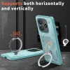 Phonesta MagLock Armor Back Cover Hülle Ring und MagSafe für Xiaomi Redmi Note 14 5G - Hellblau 2