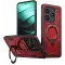 Phonesta MagLock Armor Back Cover Hülle Ring und MagSafe für Xiaomi Redmi Note 14 5G - Rot