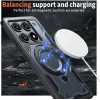 Phonesta MagLock Armor Back Cover Hülle Ring und MagSafe für Xiaomi 14T - Dunkelblau 3