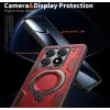 Phonesta MagLock Armor Back Cover Hülle Ring und MagSafe für Xiaomi 14T - Rot 6