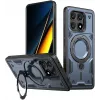 Phonesta MagLock Armor Back Cover Hülle Ring und MagSafe für Xiaomi Poco X6 Pro - Dunkelblau