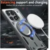 Phonesta MagLock Armor Back Cover Hülle Ring und MagSafe für Xiaomi Poco X6 Pro - Grau 3