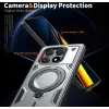Phonesta MagLock Armor Back Cover Hülle Ring und MagSafe für Xiaomi Poco X6 Pro - Grau 6
