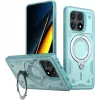 Phonesta MagLock Armor Back Cover Hülle Ring und MagSafe für Xiaomi Poco X6 Pro - Hellblau