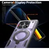 Phonesta MagLock Armor Back Cover Hülle Ring und MagSafe für Xiaomi Poco X6 Pro - Lila 6