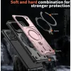 Phonesta MagLock Armor Back Cover Hülle Ring und MagSafe für Xiaomi Poco X6 Pro - Roségold 5