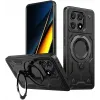 Phonesta MagLock Armor Back Cover Hülle Ring und MagSafe für Xiaomi Poco X6 Pro - Schwarz
