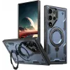 Phonesta MagLock Armor Back Cover Hülle Ring und MagSafe für Samsung Galaxy S25 Ultra - Dunkelblau