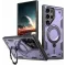 Phonesta MagLock Armor Back Cover Hülle Ring und MagSafe für Samsung Galaxy S25 Ultra - Lila