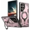 Phonesta MagLock Armor Back Cover Hülle Ring und MagSafe für Samsung Galaxy S25 Ultra - Roségold