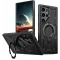 Phonesta MagLock Armor Back Cover Hülle Ring und MagSafe für Samsung Galaxy S25 Ultra - Schwarz