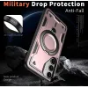 Phonesta MagLock Armor Back Cover Hülle Ring und MagSafe für Samsung Galaxy S25 Plus/S24 Plus - Roségold 4