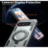 Phonesta MagLock Armor Back Cover Hülle Ring und MagSafe für Google Pixel 9 Pro XL - Grau 6