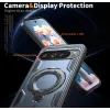 Phonesta MagLock Armor Back Cover Hülle Ring und MagSafe für Google Pixel 9 / 9 Pro - Dunkelblau 6