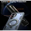 Phonesta MagLock Armor Back Cover Hülle Ring und MagSafe für Samsung Galaxy A16 - Dunkelblau 6