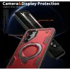 Phonesta MagLock Armor Back Cover Hülle Ring und MagSafe für Samsung Galaxy A16 - Rot 6