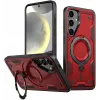 Phonesta MagLock Armor Back Cover Hülle Ring und MagSafe für Samsung Galaxy S24 FE - Rot