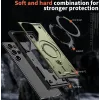 Phonesta MagLock Armor Back Cover Hülle Ring und MagSafe für Samsung Galaxy S24 Ultra - Grün 5