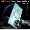 Phonesta MagLock Armor Back Cover Hülle Ring und MagSafe für Samsung Galaxy S24 Ultra - Hellblau 4