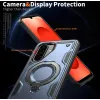 Phonesta MagLock Armor Back Cover Hülle Ring und MagSafe für Samsung Galaxy A26 - Dunkelblau 6