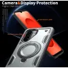 Phonesta MagLock Armor Back Cover Hülle Ring und MagSafe für Samsung Galaxy A26 - Grau 6